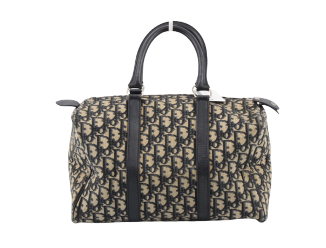Dior Diorissimo Canvas and Leather Speedy Bag