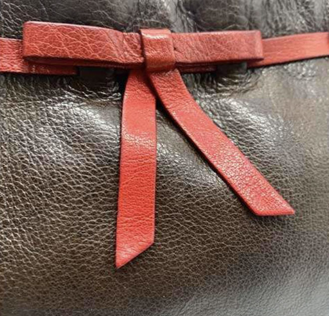 miu miu rare ribbon-detail antique vintage shoulder bag
