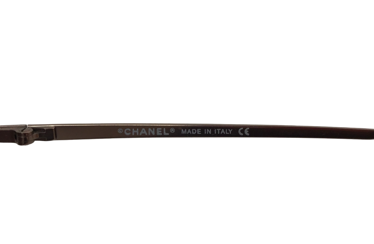 chanel wine red rimless sunglasses