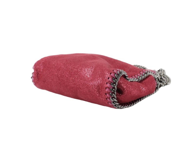 Stella McCartney Pre-Loved Falabella Mini in Glitter Barbie Pink