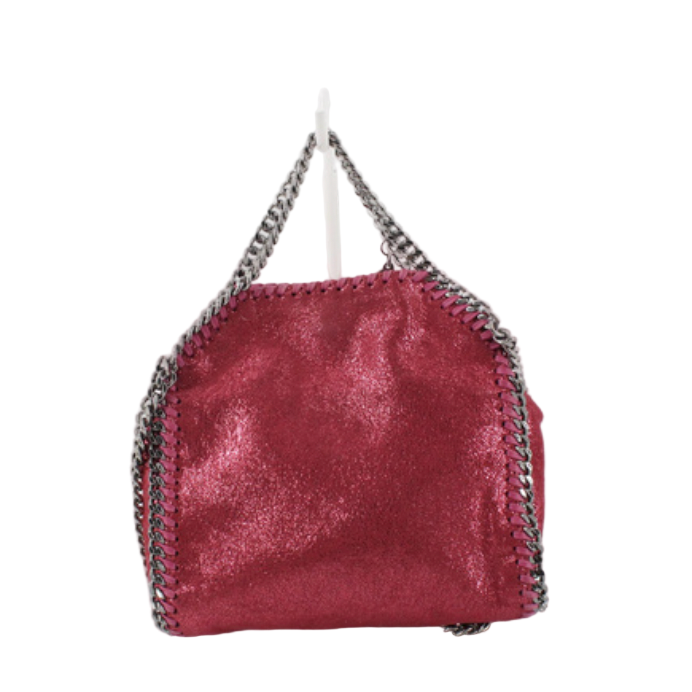 Stella McCartney Pre-Loved Falabella Mini in Glitter Barbie Pink