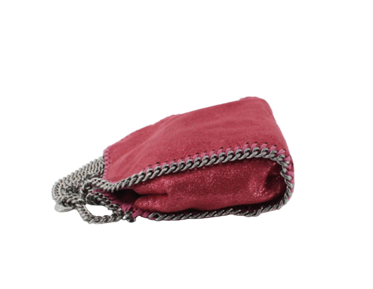 Stella McCartney Pre-Loved Falabella Mini in Glitter Barbie Pink