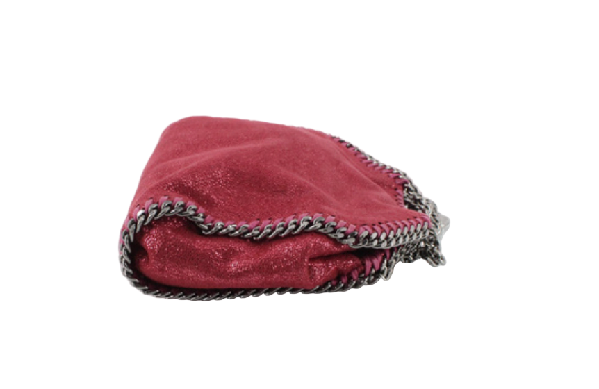 Stella McCartney Pre-Loved Falabella Mini in Glitter Barbie Pink