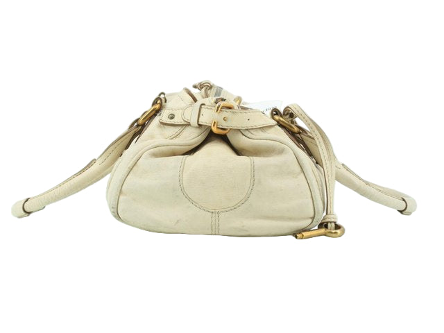chloe ivory vintage paddington bag