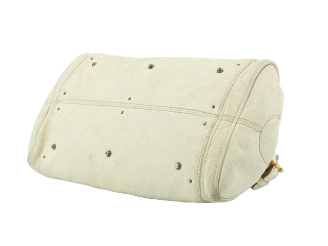 chloe ivory vintage paddington bag