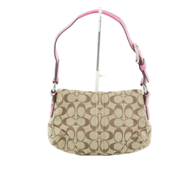 coach pink mini soho bag