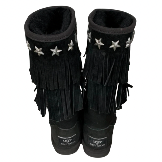 jimmy choo x ugg vintage studded boots (size US 7)