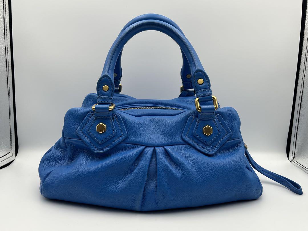 marc by marc jacobs baby groovee bag in royal blue