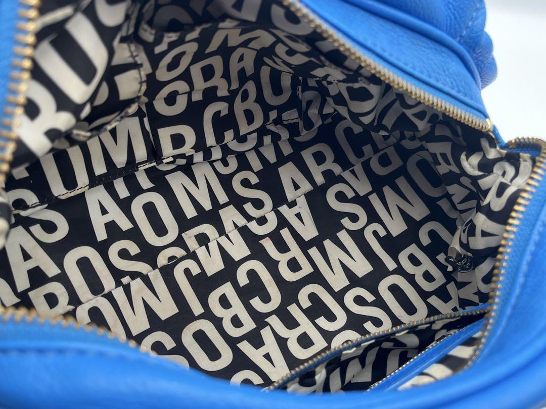 marc by marc jacobs baby groovee bag in royal blue