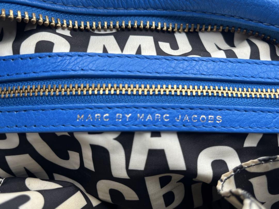 marc by marc jacobs baby groovee bag in royal blue