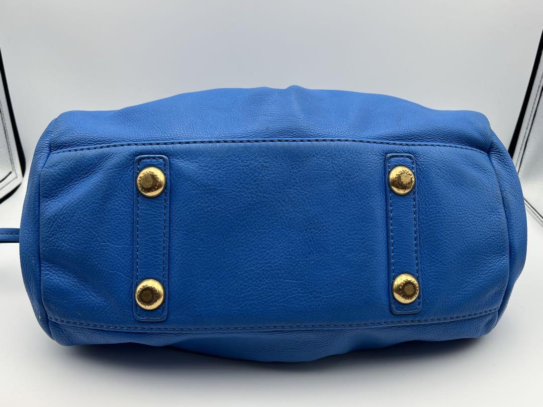 marc by marc jacobs baby groovee bag in royal blue