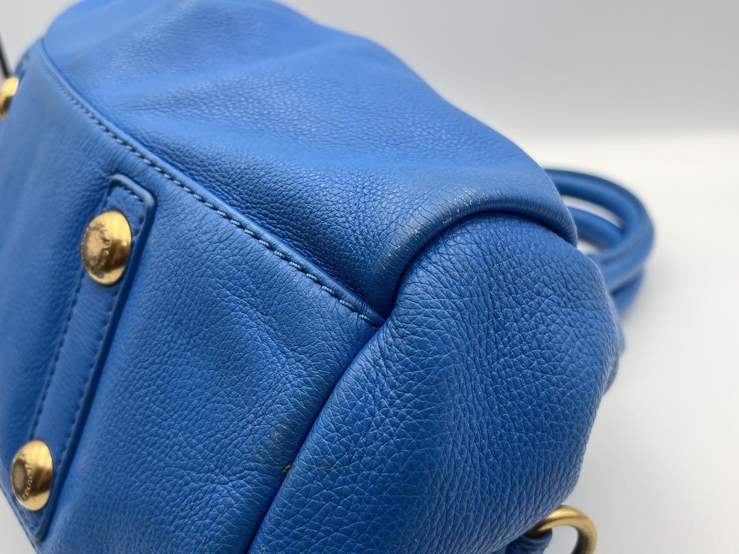 marc by marc jacobs baby groovee bag in royal blue