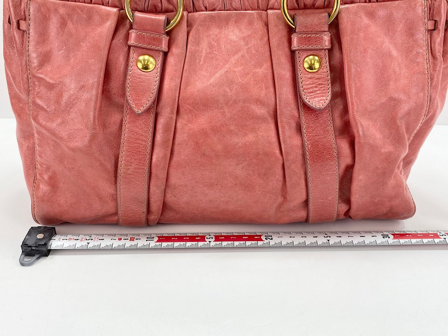 miu miu vintage rosey pink vitello bag