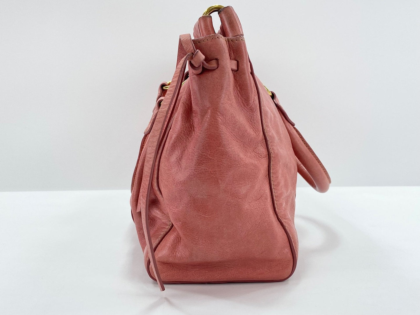 miu miu vintage rosey pink vitello bag