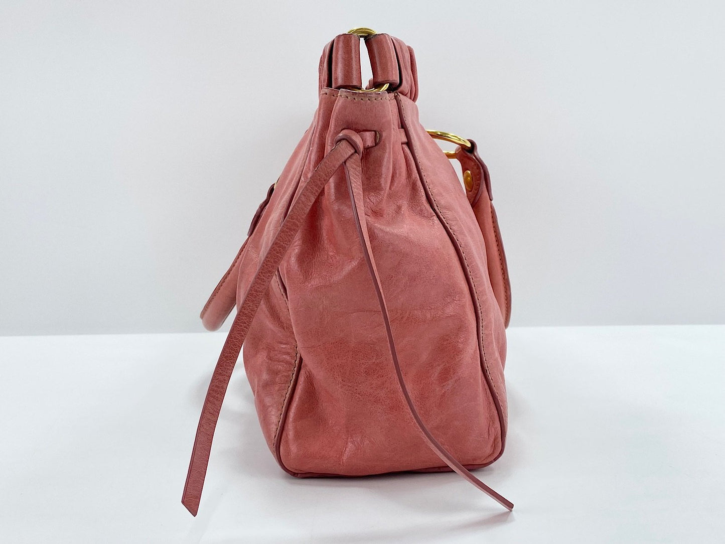 miu miu vintage rosey pink vitello bag