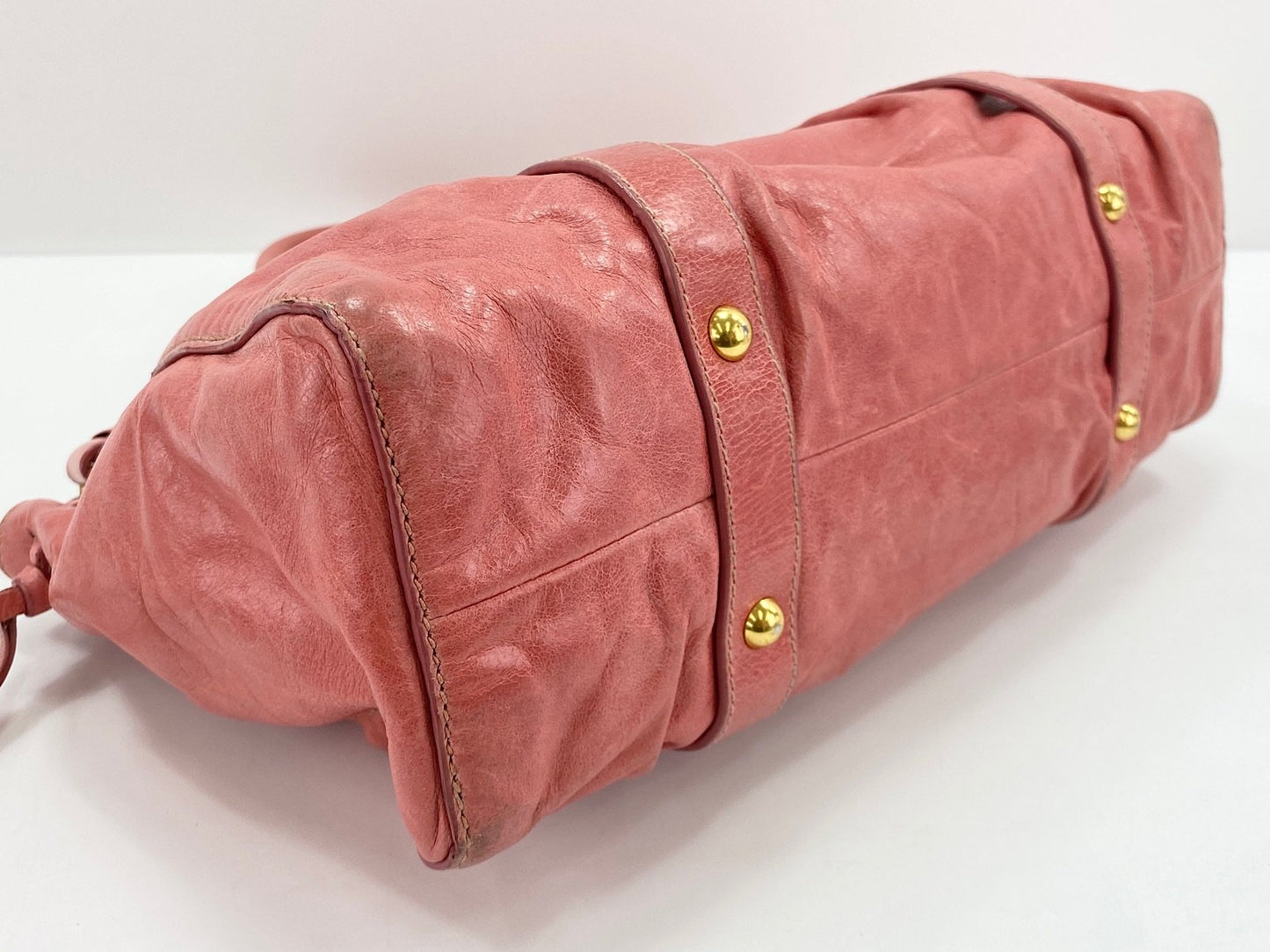 miu miu vintage rosey pink vitello bag