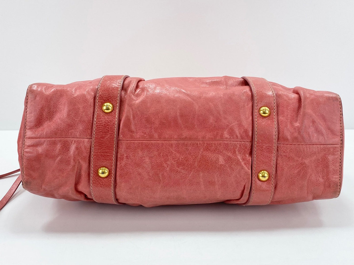 miu miu vintage rosey pink vitello bag