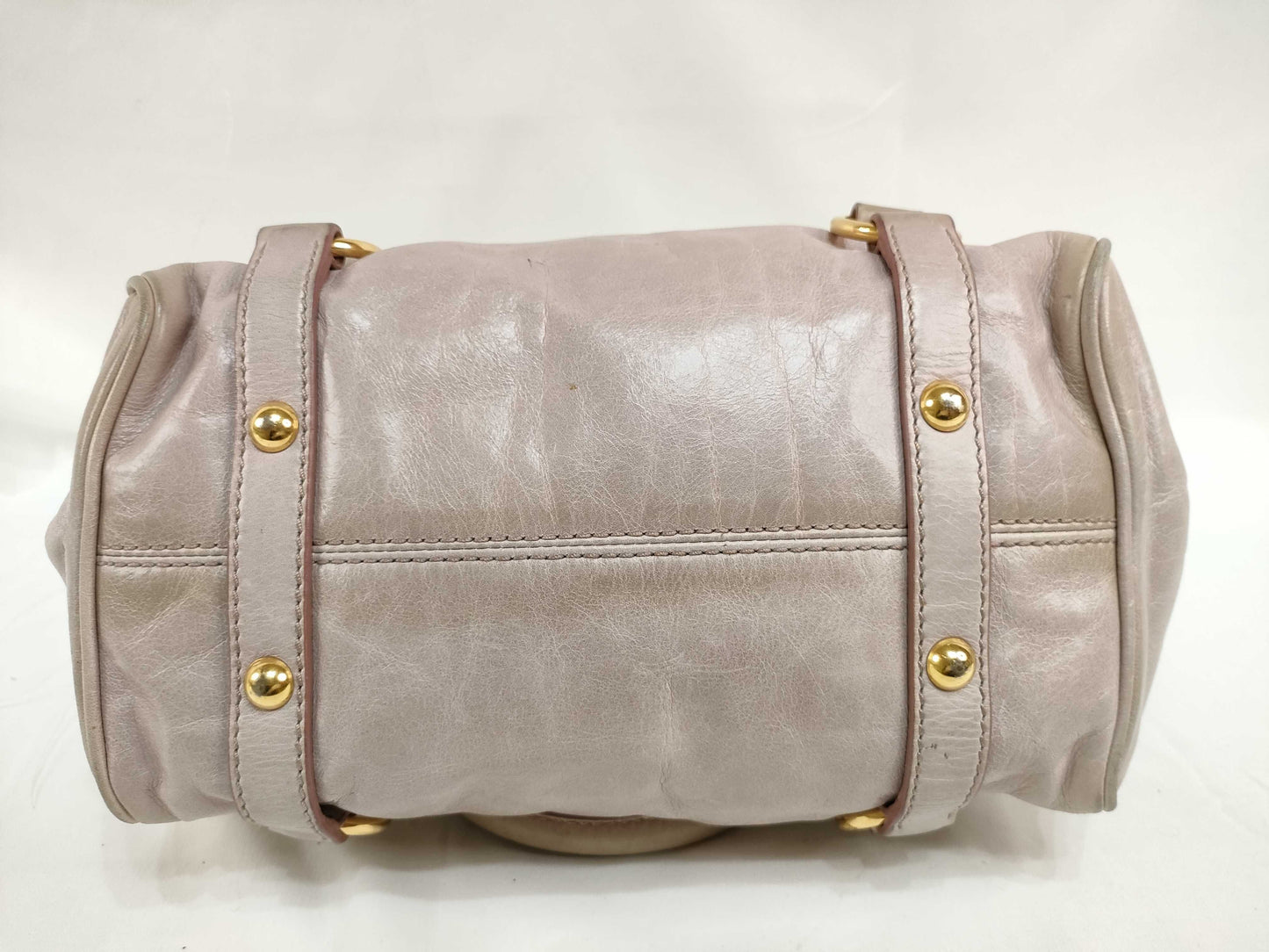 miu miu pale pink mini vitello bow bag