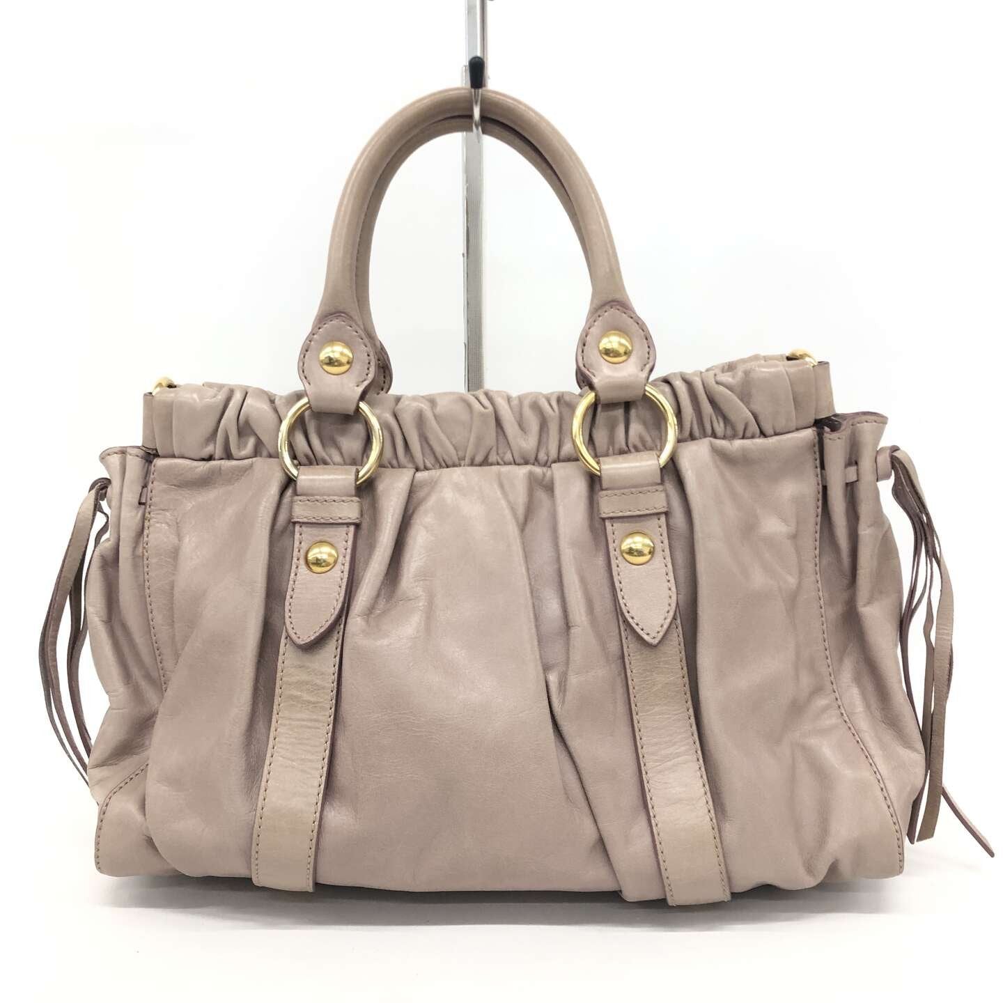 miu miu vitello bag in dusty pink