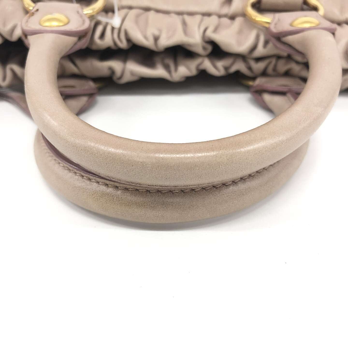 miu miu vitello bag in dusty pink