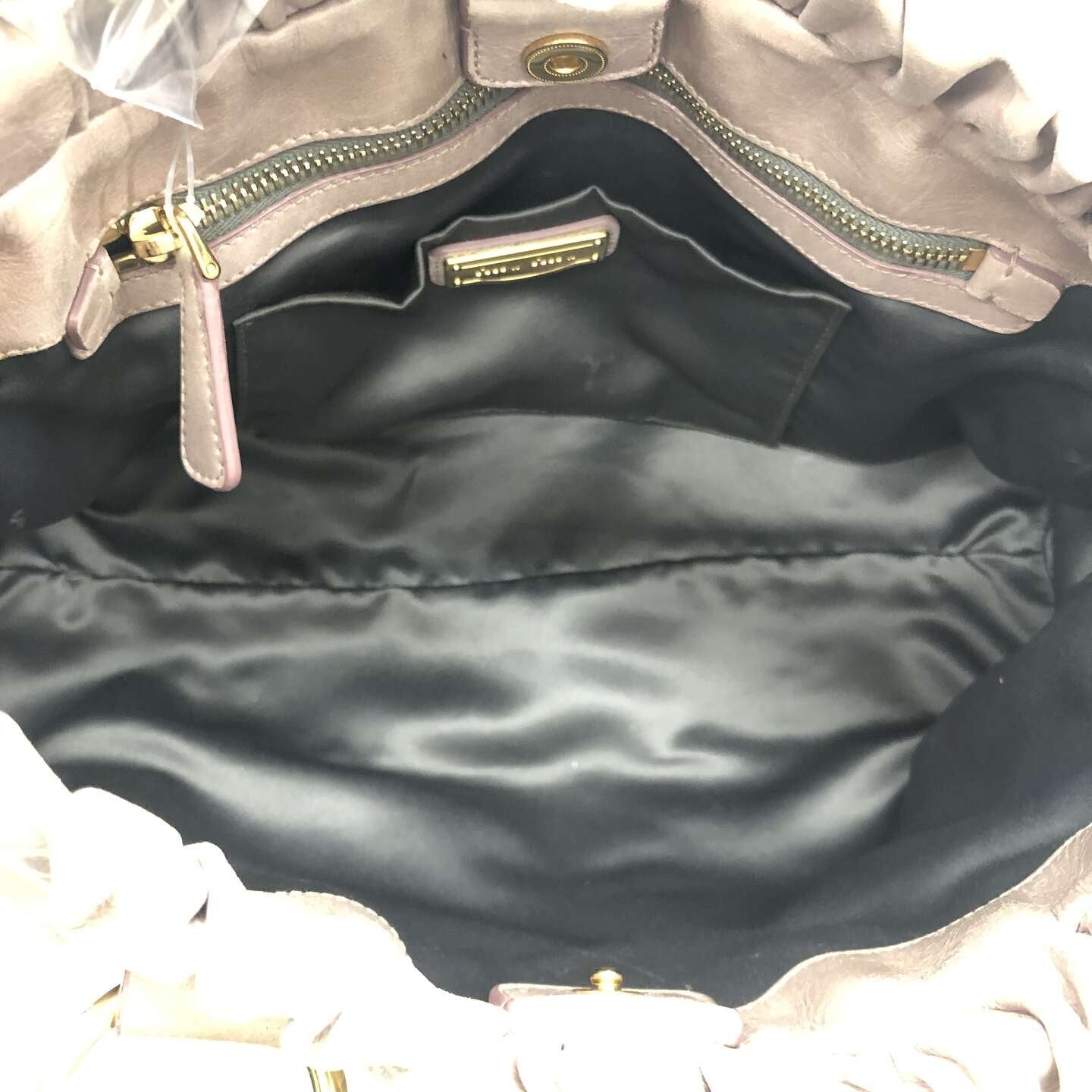 miu miu vitello bag in dusty pink