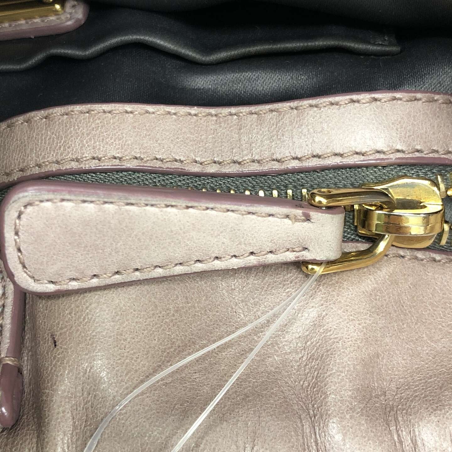 miu miu vitello bag in dusty pink