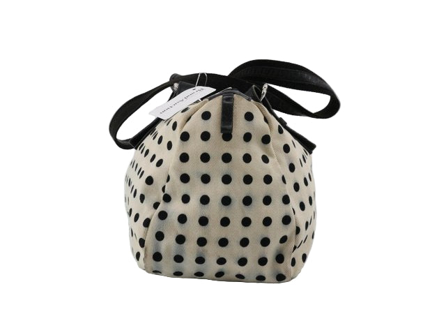 yves saint laurent rive gauche polkadot shoulder bag