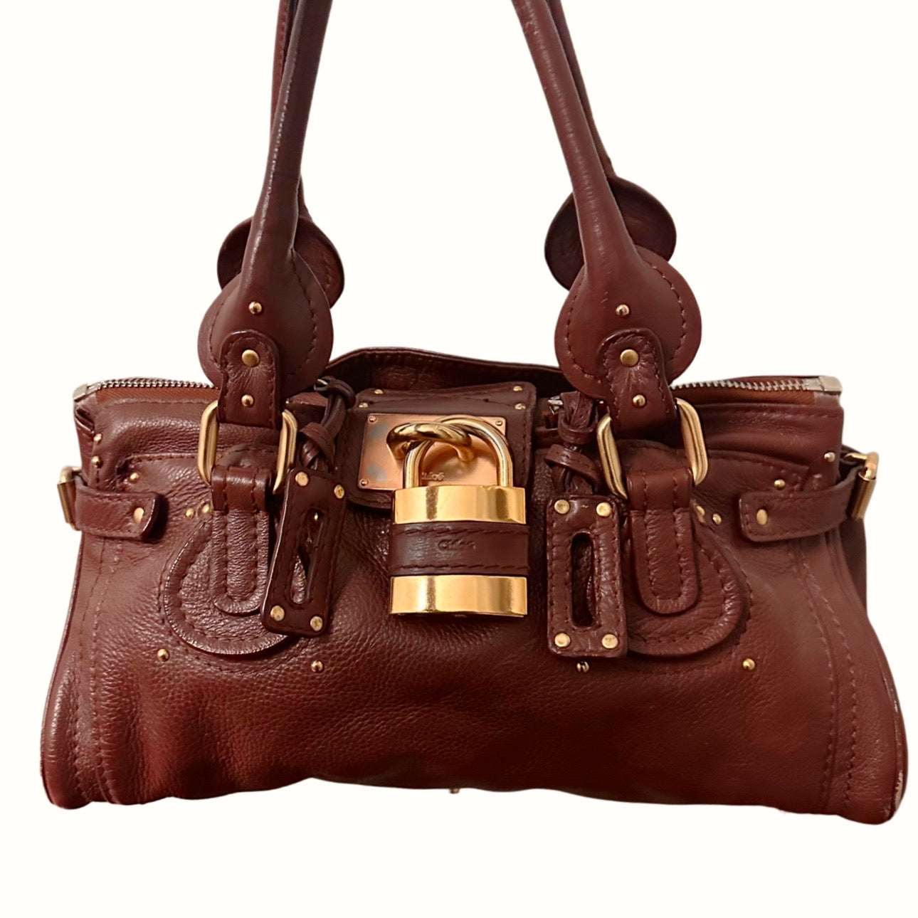 Chloé Chocolatey Burgundy Paddington