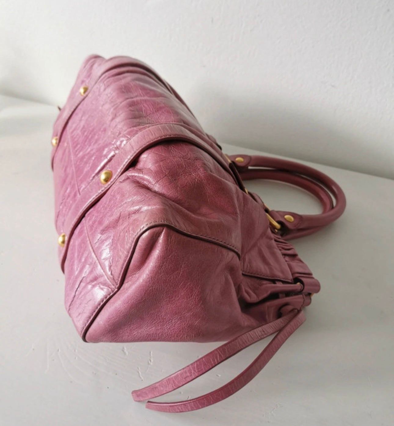 Miu Miu Rose Pink Vitello Bag