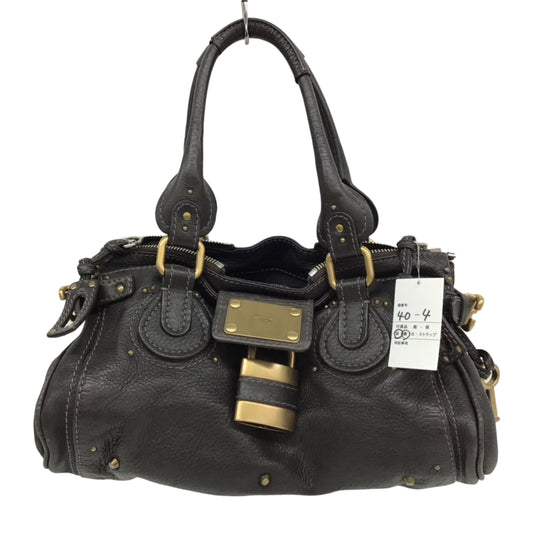 Chloe Dark Brown Paddington Bag