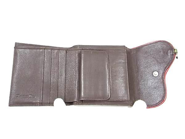 Christian Dior Rasta Line Vintage Trotter Saddle Wallet