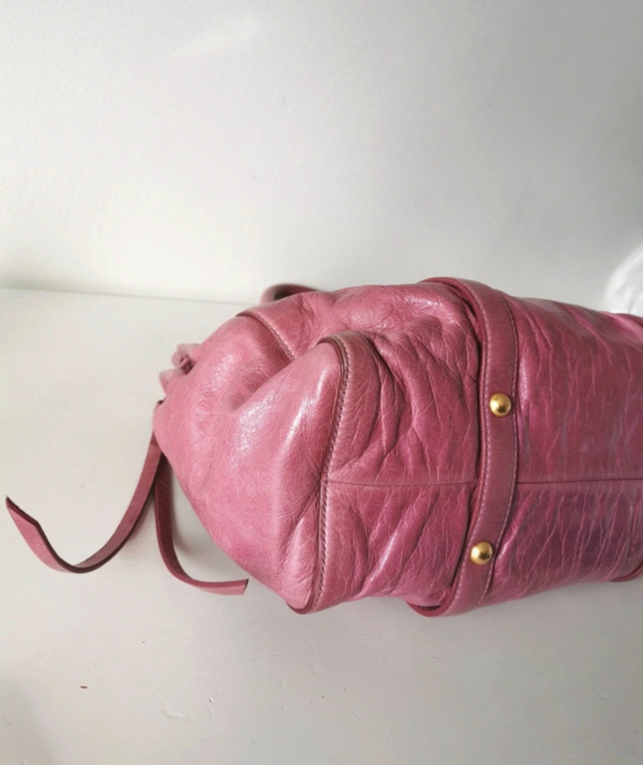 Miu Miu Rose Pink Vitello Bag