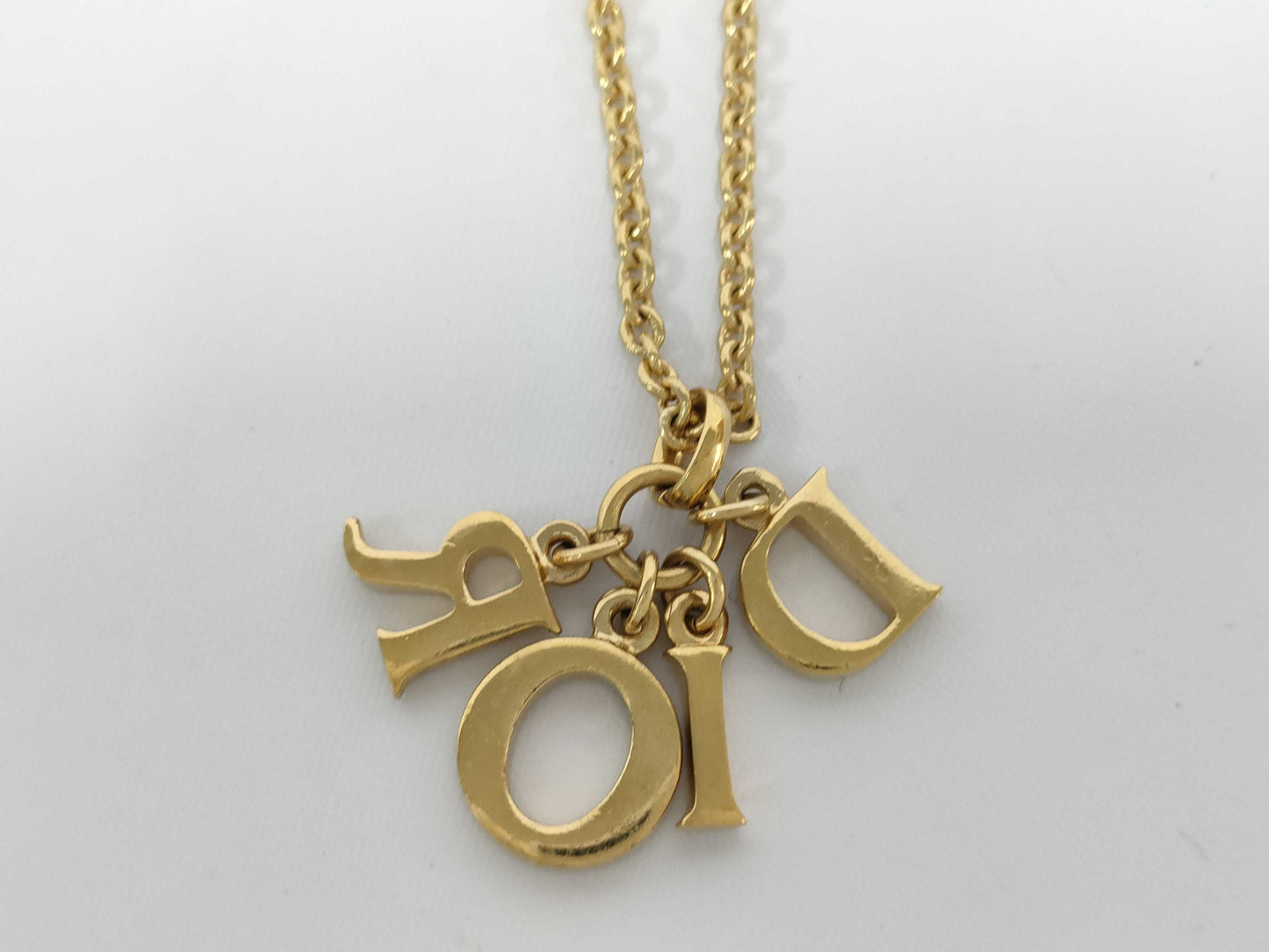 Christian Dior Logo Necklace