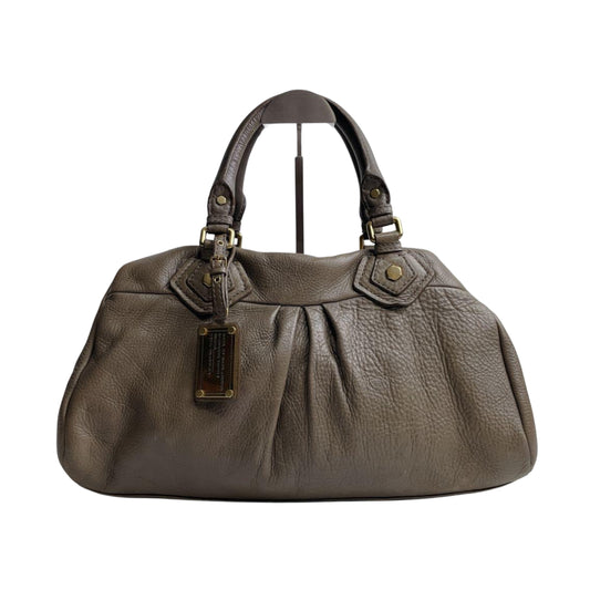 marc by marc jacobs beige large groovee bag