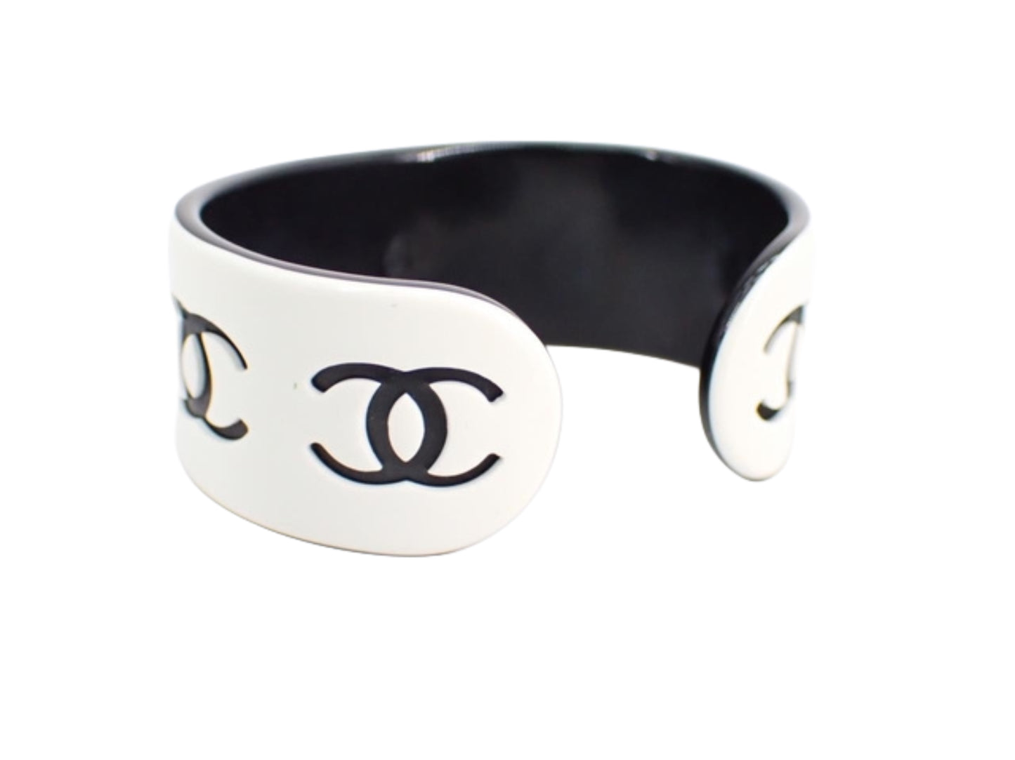 chanel vintage cc bangle bracelet