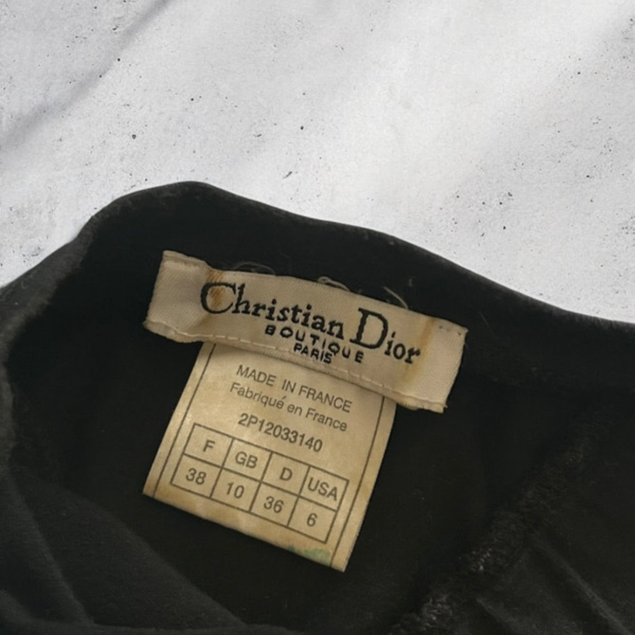 Christian Dior 2000s Asymmetrical Top