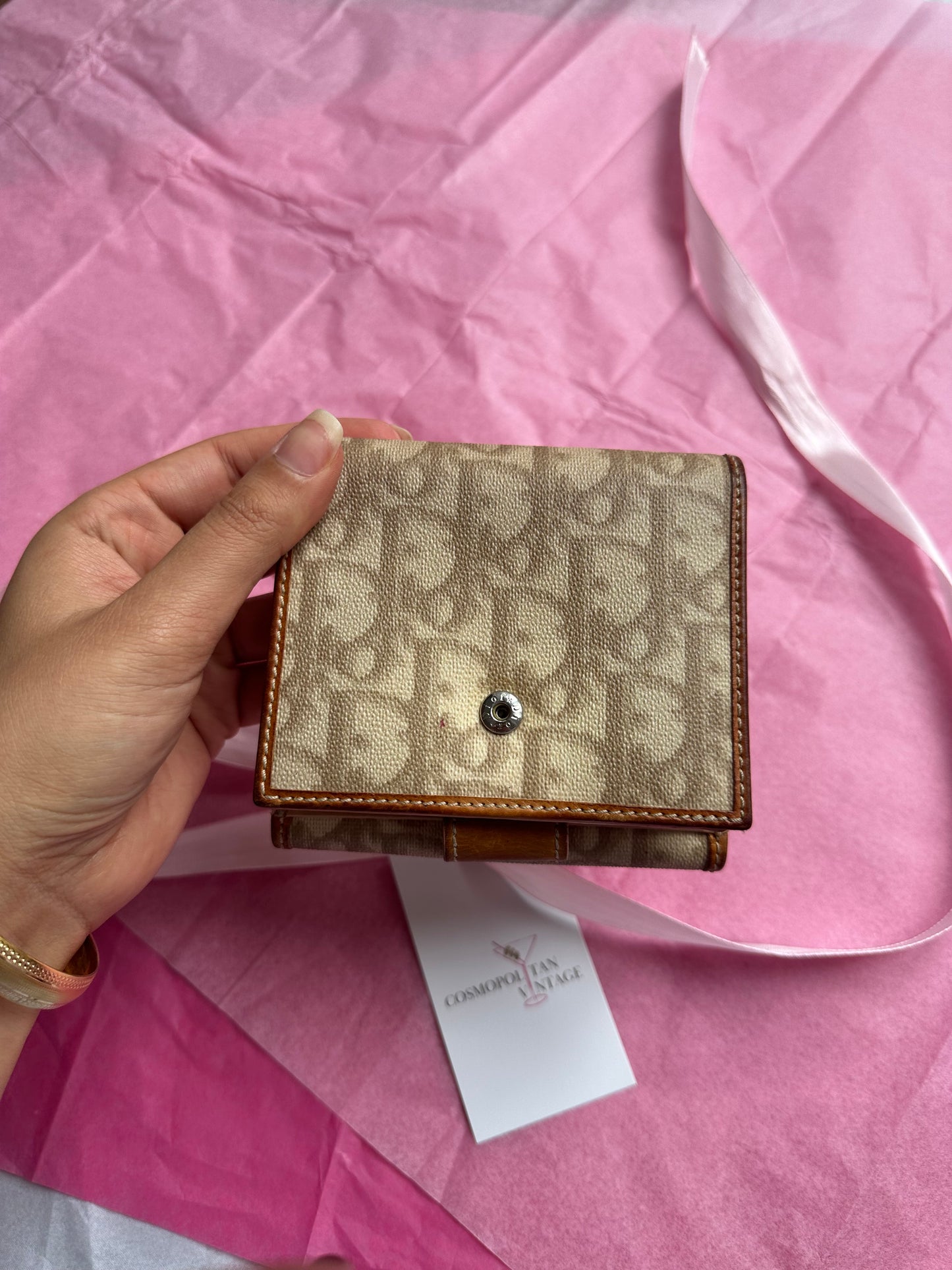 Christian Dior Romantique Diorissimo Bi-Fold Wallet