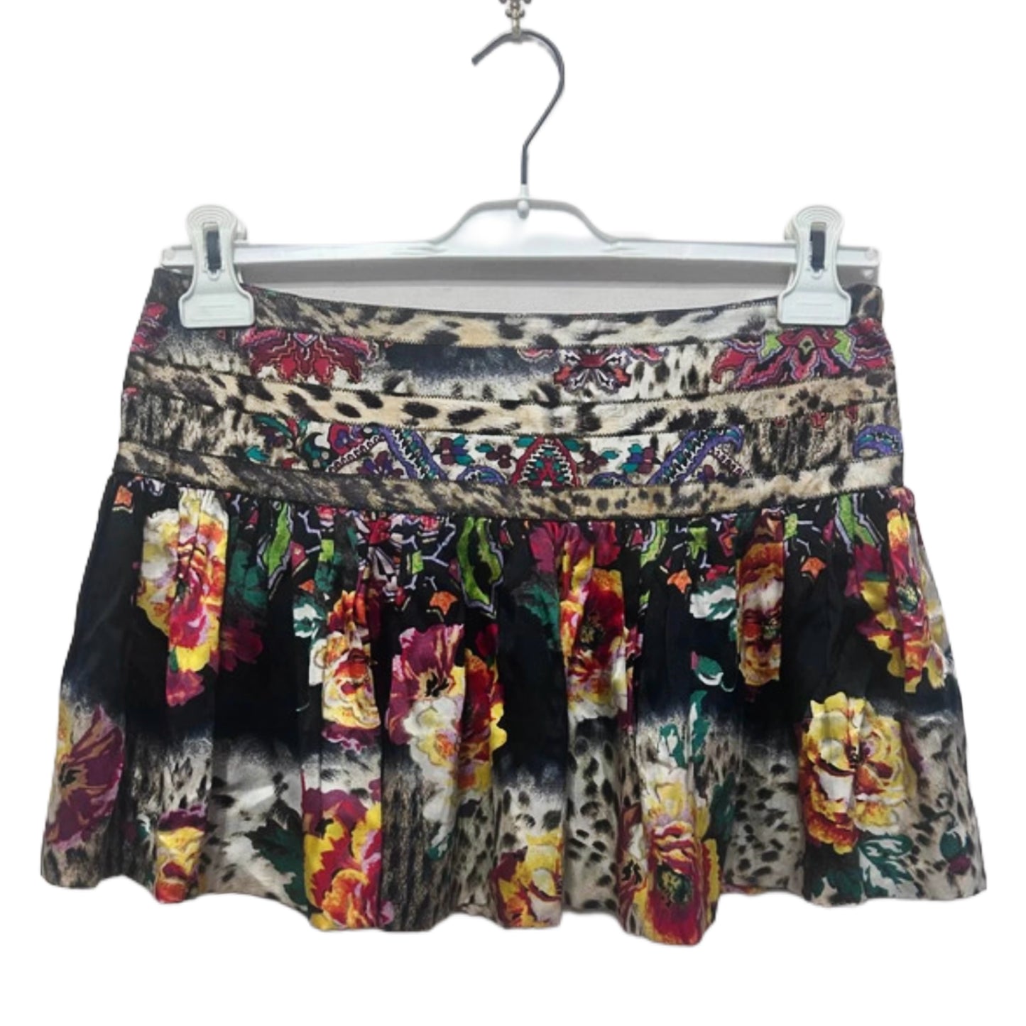 Roberto Cavalli Printed Mini Skirt