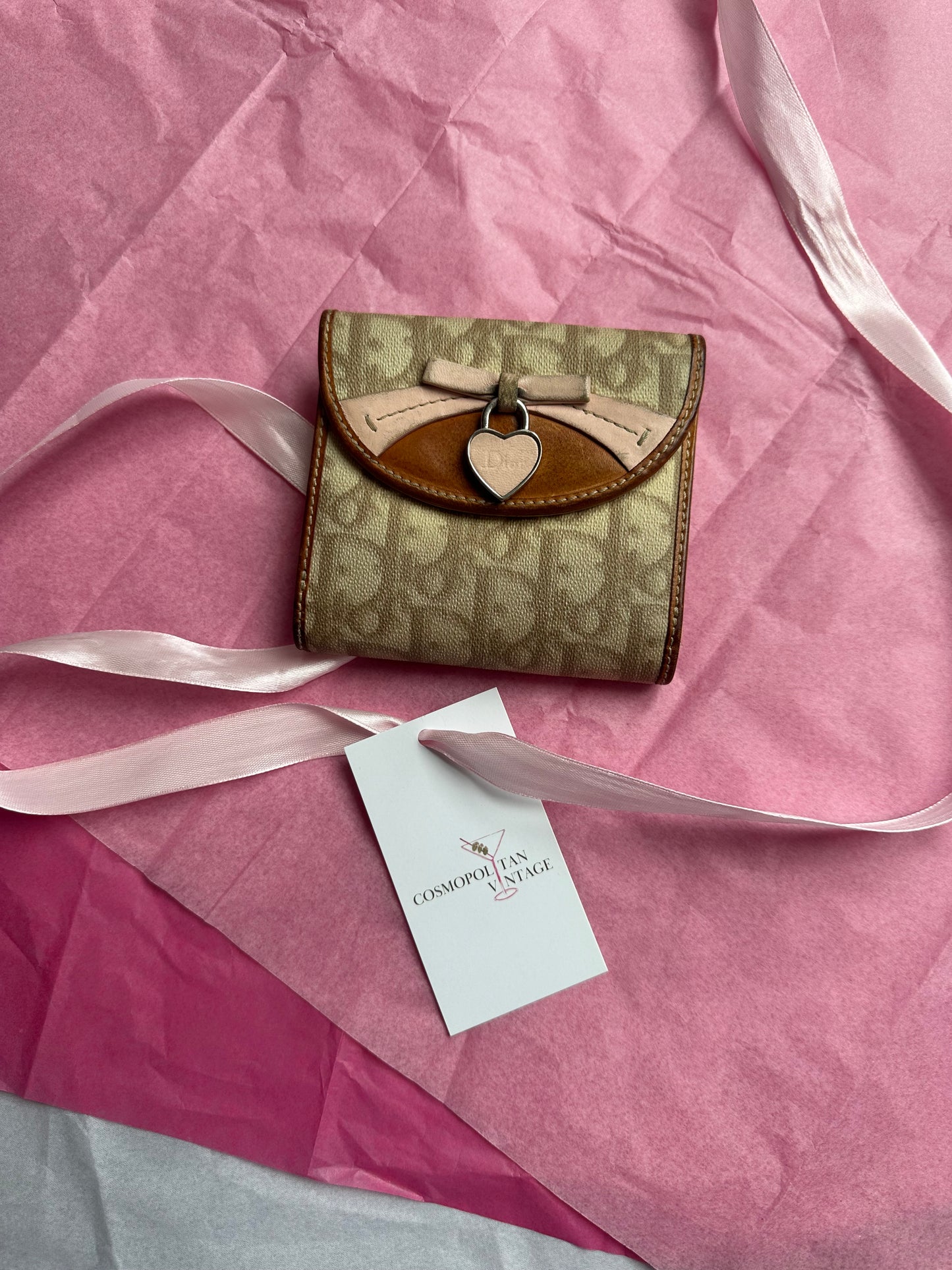 Christian Dior Romantique Diorissimo Bi-Fold Wallet