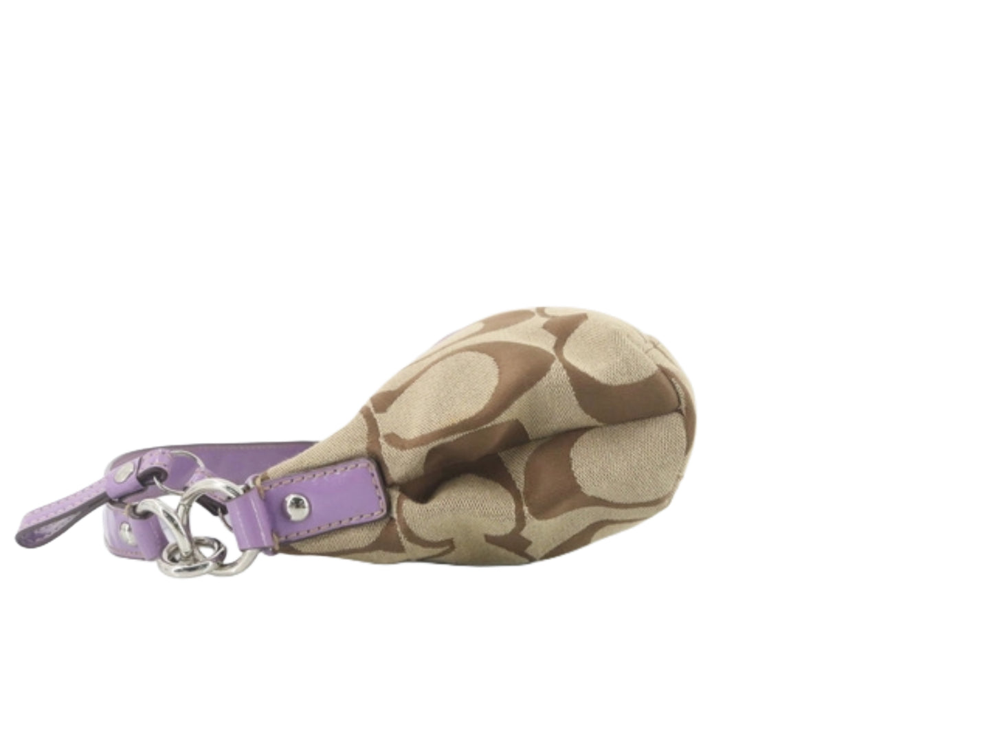 coach cute mini purple bag