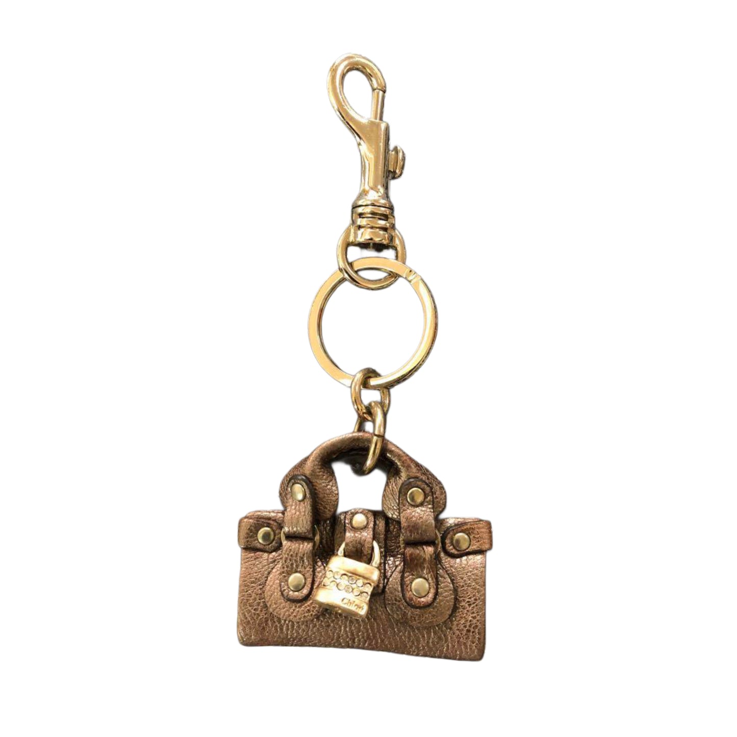 Chloé Paddington Bag Charm Rhinestones