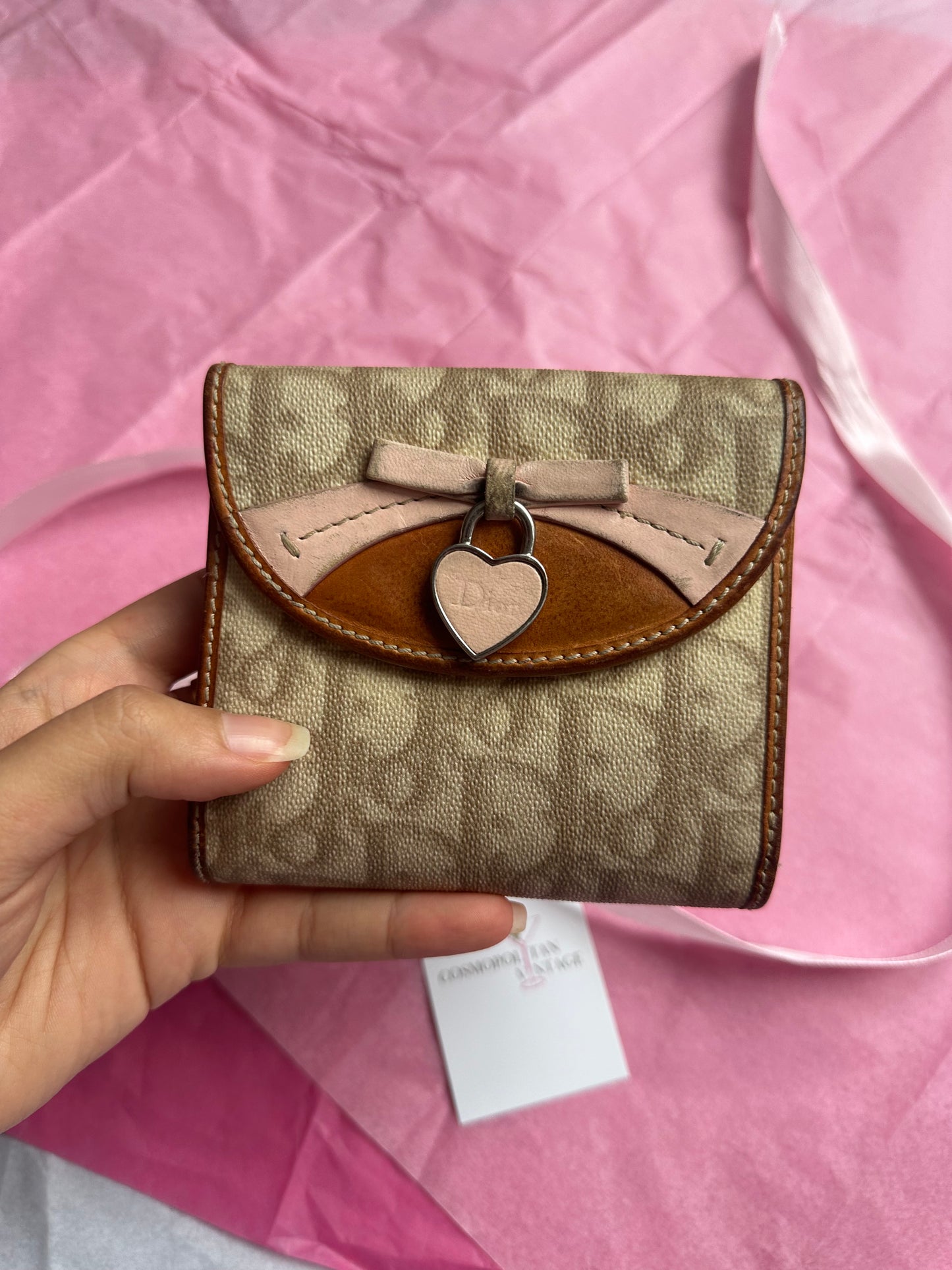 Christian Dior Romantique Diorissimo Bi-Fold Wallet