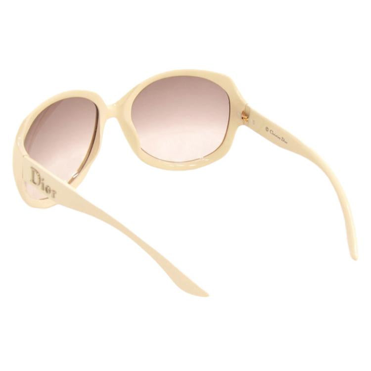 Christian Dior White Creamy Sunglasses