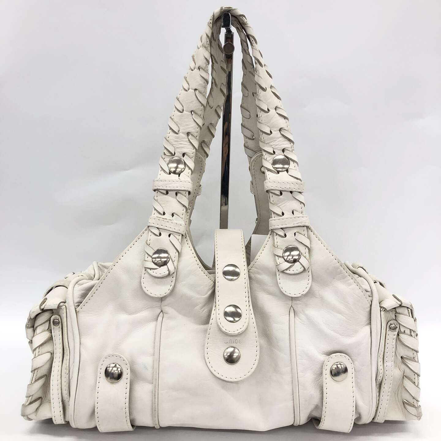 Chloé White Silverado Bag