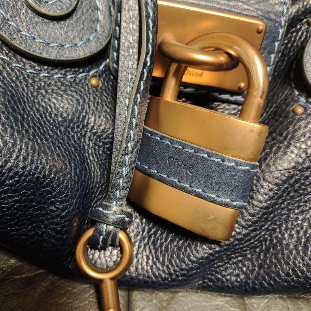 Chloé Navy Blue RARE Paddington