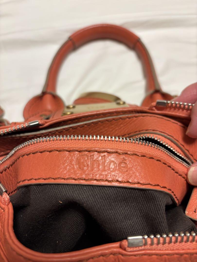 Chloé Mini Paddington in Burnt Sienna