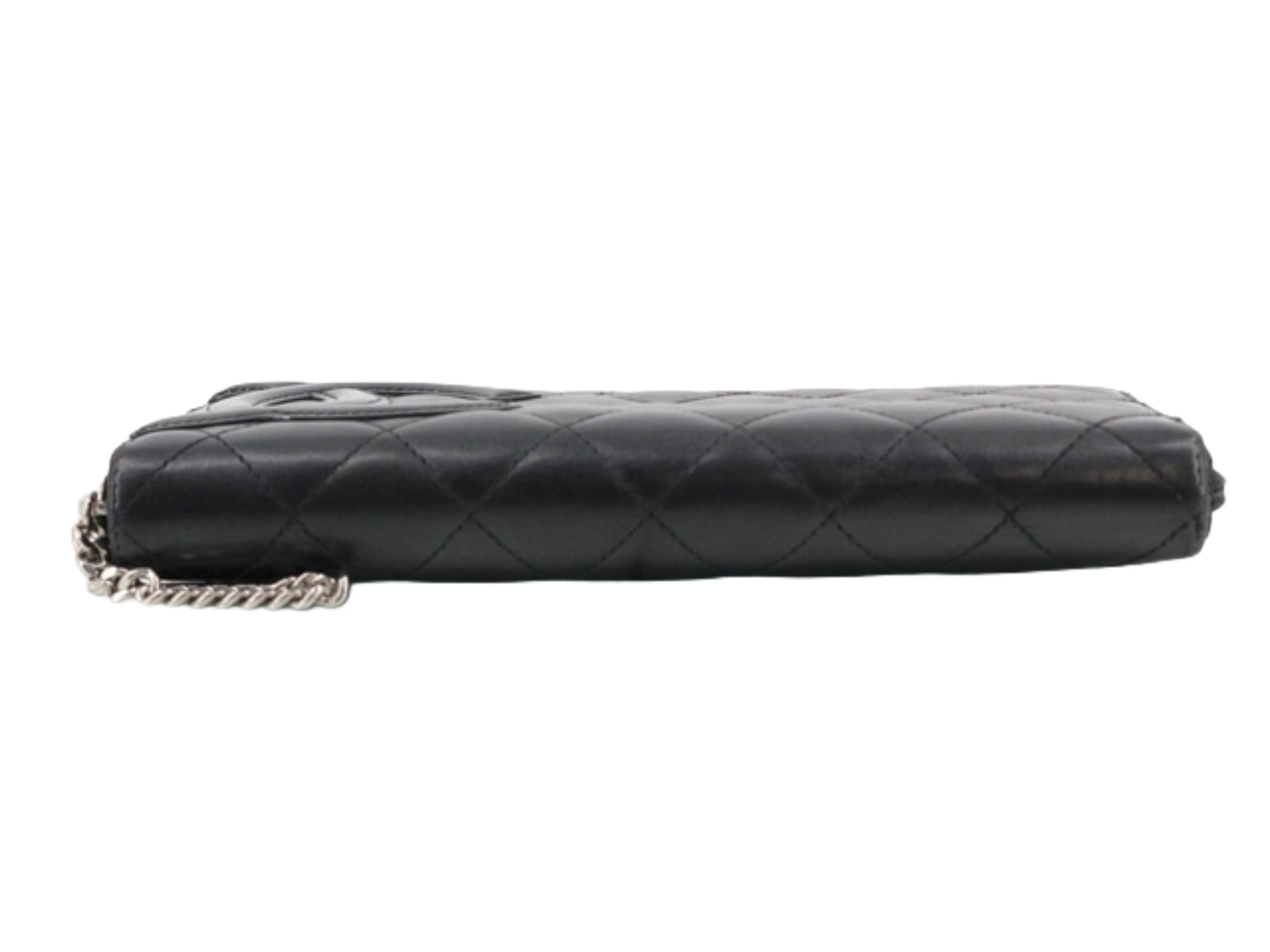 chanel cambon lambskin wallet clutch bag