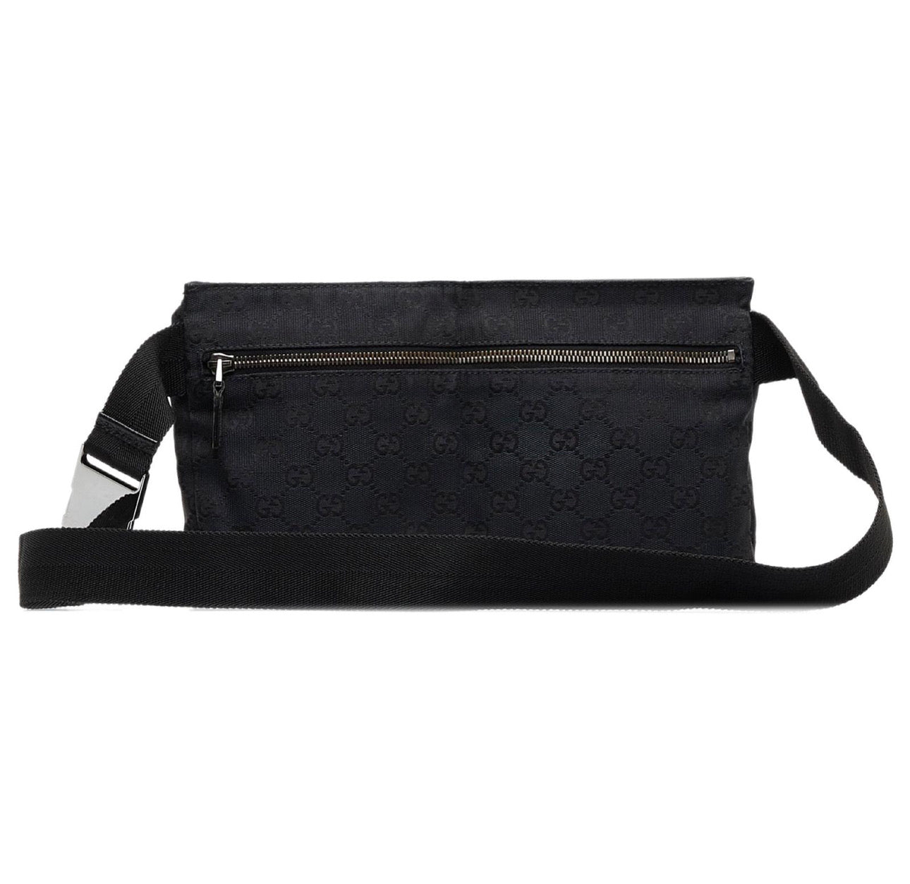 Gucci Black GG Waist Bag