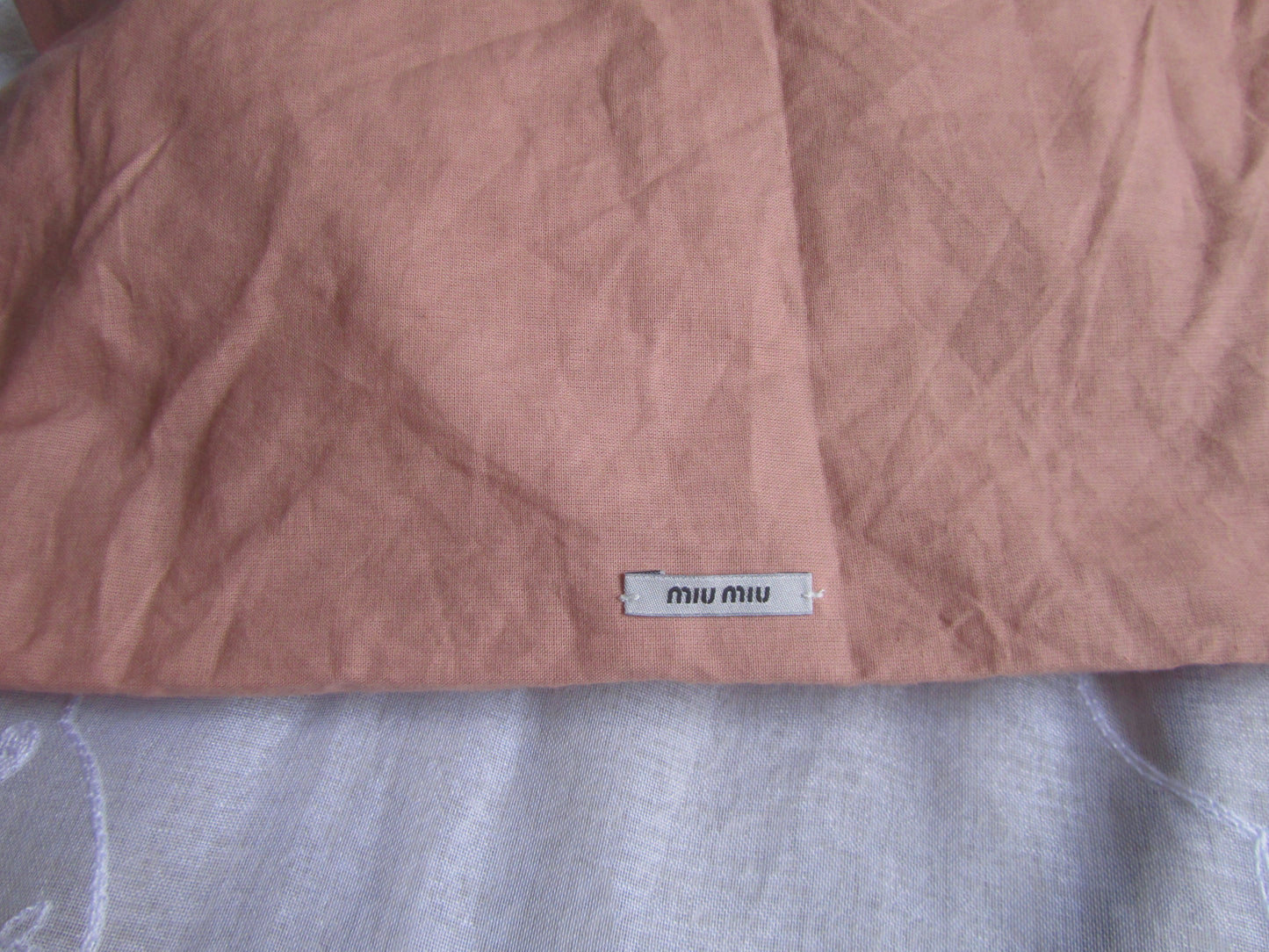 miu miu pale pink vitello lux mini bag