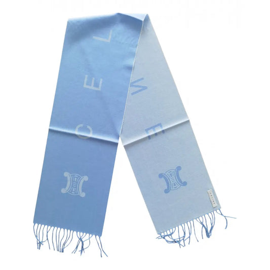 Celine Baby Blue Scarf